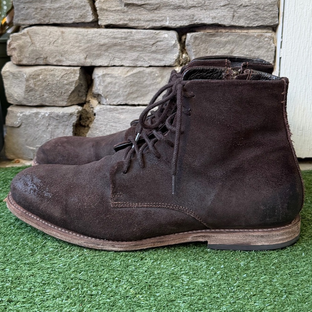 Freebird by Steven Campbell Brown Suede Leather Mens Boots
